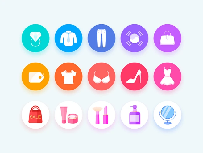 Category Icons-花瓣网