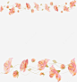 粉色花朵框架png免抠素材_新图网 https://ixintu.com 粉色花朵 鲜花框架 花枝 花藤 边框纹理 清新花海 花园