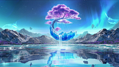 舀一勺猪采集到背景--梦幻