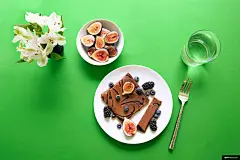 食品 板 叉 水 蛋糕 治疗 美食摄影图片图片壁纸