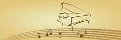 简约音乐名片背景banner,钢琴,乐符,海报banner,卡通,童趣,手绘图库,png图片,网,图片素材,背景素材,5356@北坤人素材
