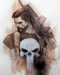 Punisher With Beard - Ben Oliver
