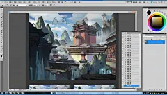 4号CG商业插画原画教程 游戏场景概念设计视频教程整套入门到精通-淘宝网