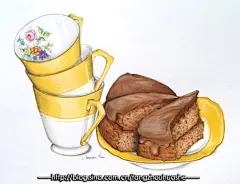 Alexandra &lt;wbr&gt;Nea的生活美食插画作品，小资又美味（Ⅱ &lt;wbr&gt;）