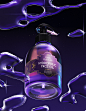 artdeco beauty bottle color cosmetics fantastic gold Magic   Packaging purple