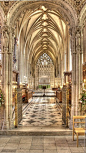 In Bristol Cathedral, England, built in 1142