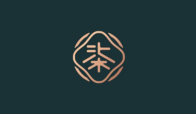 柒品茶logo和菜单设计-花瓣网