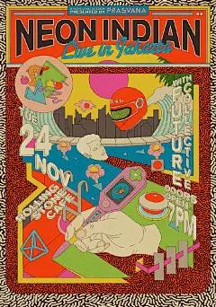 「优优灵感 」早起学排版！印度尼西亚的 ARDNEKS PARAiSO GRAFiCA 是一个以音乐为主题的插画组织。作品中充斥着迷幻的色彩并结合了 20 世纪六七十年代唱片封面的设计元素～ ​​​​