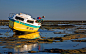 Boat, Rock, Shore, Shoreline, Vehicles, Water wallpaper preview