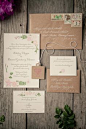 Rustic invitations: http://www.stylemepretty.com/2013/08/13/pennsylvania-vintage-wedding-from-the-wedding-artists-collective/ | Photography: Wedding Artists Collective - http://theweddingac.com/