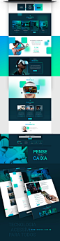 site Website UX design Interface tour virtual tecnologia Technology Virtual reality artificial intelligence vr