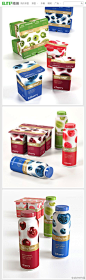 Milky lake酸奶品牌包装 DESIGN³设计创意 拼图详情页 设计时代 http://t.cn/zQw37Hz