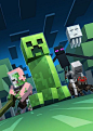 My Minecraft wallpaper: 