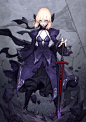 Fate/Grand Order  黑Saber Alter  P站:マンドリル