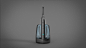 Sonic Toothbrush + UV Sanitizer : Stylish Sonic Toothbrush with a UV Sanitizer Base that stores 4 additional brush heads. Currently being developed at RisunTechnology Co., Ltd