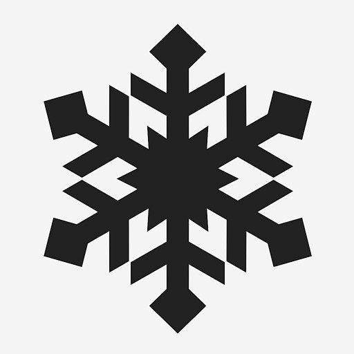 雪花冬天冰图标_88ICON https...