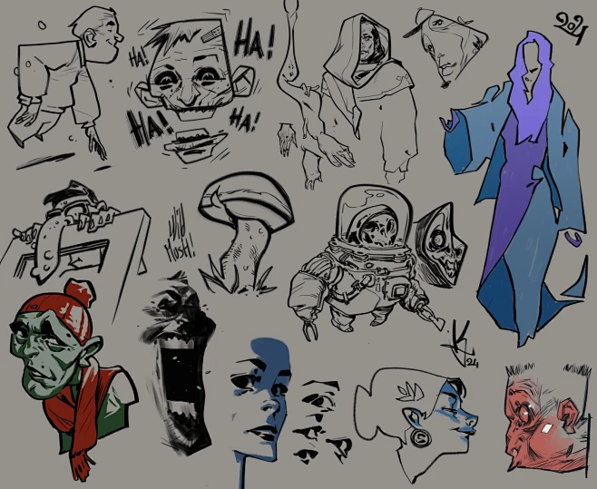 Mixed Drawings 7-花瓣网