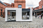 LODOVNIA : LODOVNIA, a new mobile ice cream shop with a unique facade, found its place right in the heart of Poznań’s Stary Browar! Since the building took a central spot in the Courtyard of Art, mode:lina™ studio designers approached its façade as if it 