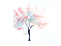 hanami | watercolor tree no.2 