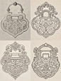 平安锁插画｜中国传统装饰纹样插画设计 - 小红书