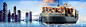 货轮海运_新图网 https://ixintu.com 物流 海报banner 海运货轮
