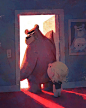 Brandon James Scott on Instagram: “I know there's an answer I know now but I have to find it by myself #illustration #kidlitart #doors #bears #brandonjamesscott”