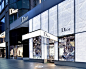 Dior - 57th Street LED Facade Lighting with Optical Illusion Cannage Pattern