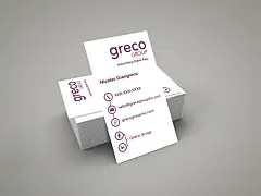 I recently created this new business card for Greco Group's Nicolas Giangreco. I previously completed a branding package for his business that included logo, print, and web design. 

Visit their website here: http://www.grecogroupinc.com