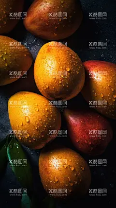 芒果  - 源文件下载【酷图网】水果,芒果,新鲜,香甜,热带水果,高清,壁纸,手机壁纸