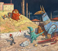 Shaun Tan，神一样的存在！期待新绘本《Tales from the Inner City》