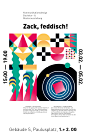 Bachelor Exhibition Posters : These posters are the result of a collaborative effort of a group of graduate students at the University of Applied Sciences Trier for the Bachelor- and Masterexhibition.Each member contributed a variety of graphical shapes w