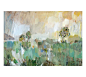 Imagined Landscape Wrapped Canvas Print by Lauren Herrera