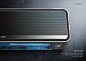 Bose air solution : With the assumption that 'if the air conditioner made from the Bose' was in progress the brand identity analysis and design language derived design process. By presenting a variety of colors, materials, finishes, designed for air condi