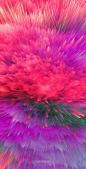彩色粉尘喷溅爆炸效果4K高清背景纹理质感底纹图片：