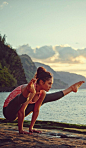 "For me, yoga is not just a workout - it's about working on yourself." -Mary Glover #EddieBauer: 