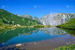 长野白波的四郎马山和浜池