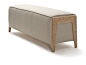 Box Wood Bench by Harri Korhonen for Inno Interior Oy