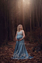 Barocco dress / heute couture / Maternity dress / by MiiAllure