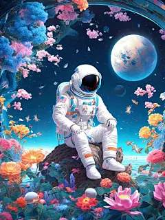 奇域AI丨‍宇航员孤独星球探险家 - 小红书