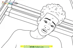 10张《蜘蛛侠：平行宇宙》爆炸头的少年卡通漫画涂色图片免费下载！ | 涂色集，涂色画打印大图 : 在动画电影《蜘蛛侠：平行宇宙》中，迈尔斯·莫拉莱斯和来自另一个宇宙的彼得·帕克之间的关系是师徒和伙伴的关系。以下是他们之间关系的几个关键点：导师与学徒：在这个宇宙中，彼得·帕克扮演了迈尔斯的导师角色。当迈尔斯获得了蜘蛛侠的能力后，他需要学习 10张《蜘蛛侠：平行宇宙》爆炸头的少年卡通漫画涂色图片免费下载！