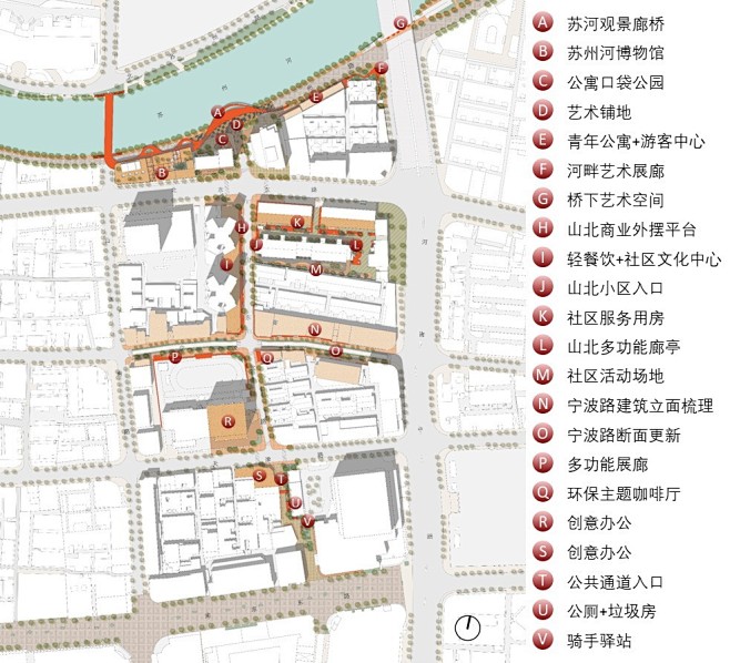 上海市外滩街道“一街一路”项目山北街区更...
