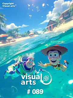 Visual arts 壁纸丨玩具总动员清凉一夏 - 小红书