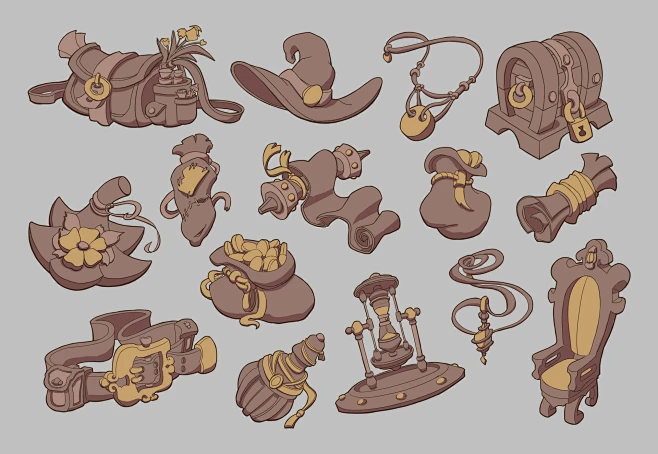 Props design, Anastasiia Kriukova : Props design by Anastasiia Kriukova ...