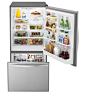 22 cu. ft. Bottom-Freezer Refrigerator with Freezer Drawer