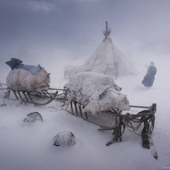 烤肉酱=v=采集到雪-场景气氛-氛围图