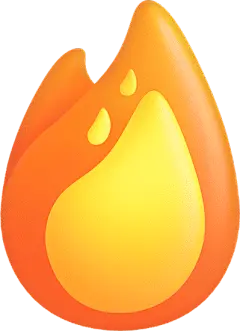 emoji | 火焰 | facebook | 240 x 240-花瓣网