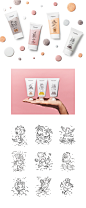 Skin Care Products 项目 | Behance 上的照片、视频、徽标、插图和品牌