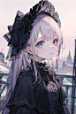 #女の子 Gothic - 藤沢凪的插画