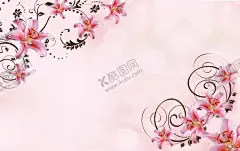 墙纸壁画百合花粉红色 【酷图网】新中式背景墙,花鸟背景墙,青花瓷,新中式花鸟画,中式背景墙,新中式装饰画,喜上眉梢,花开富贵,喜鹊,中式花鸟,大气,高清,唯美,新中式,中式,山水倒影,花鸟国画,中式花鸟背景,吊顶画,山水画,玄关,小鸟,意境花鸟,写意,花鸟背景,客厅背景墙,书房背景墙,壁画,壁纸