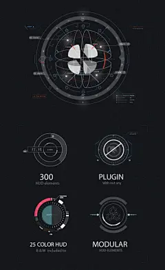 Quantum HUD | Infographic Pack on Behance